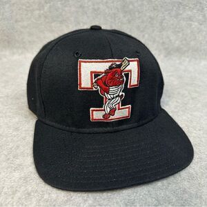 Thomasville Bulldogs Hat Cap Adult OSFA Black Baseball SnapBack USA Made Vintage